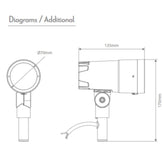 Domus Lighting Spike Lights Domus KIRA Spike Light Lens Zoomable Lights-For-You